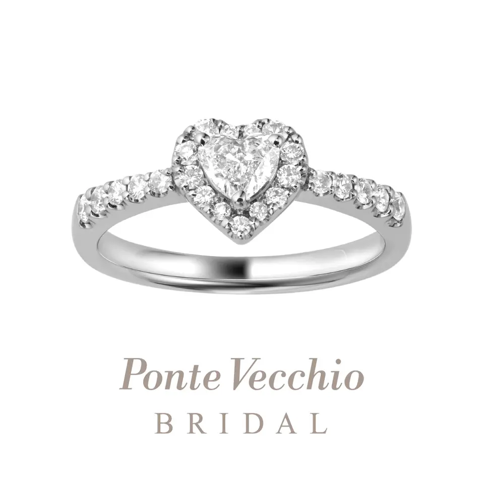ハッピーハート HAPPY HEART e03hh　【Ponte Vecchio 婚約指輪】