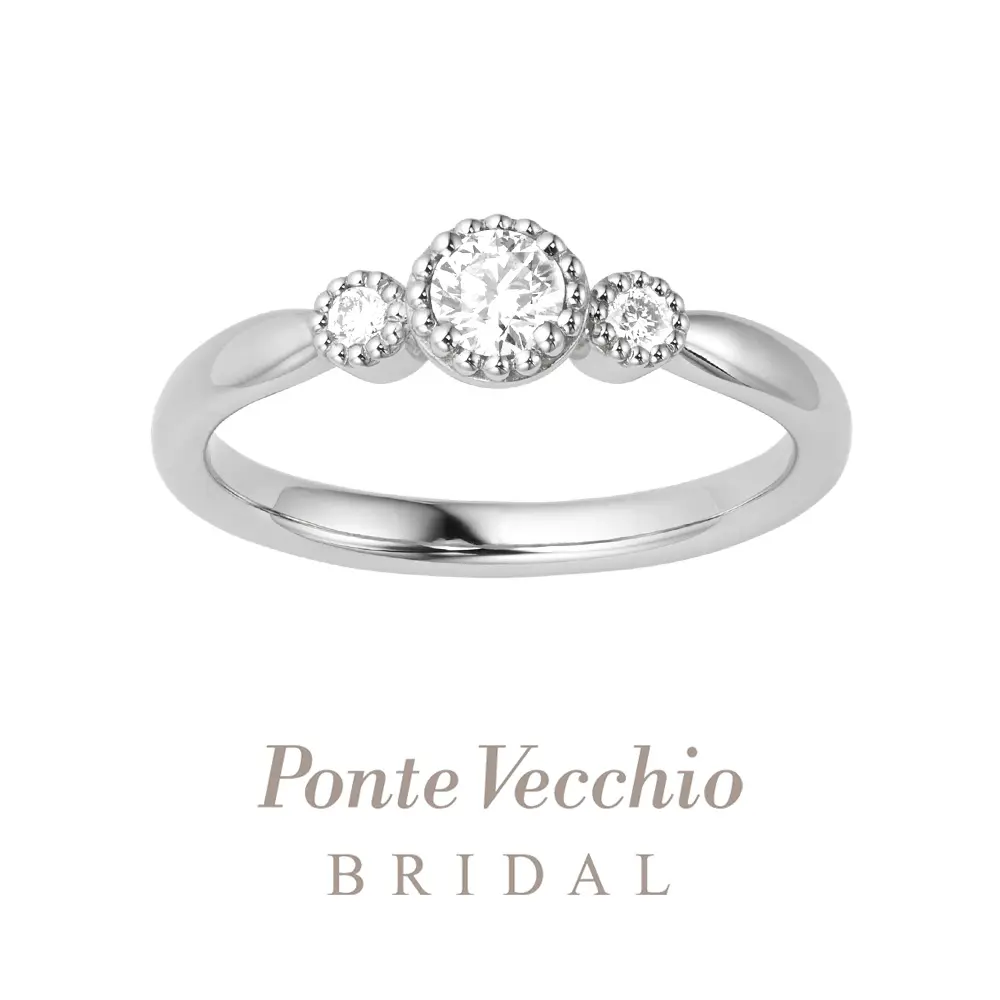 ミルアモーレ MILLE AMORE e03ma　【Ponte Vecchio 婚約指輪】