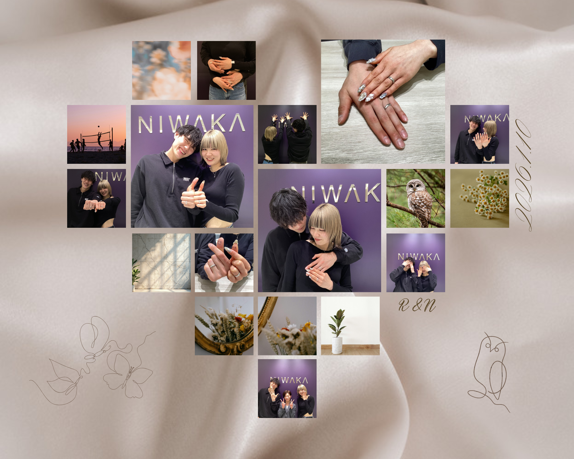 Cream Canvas Heart-Shaped Photo Collage.png