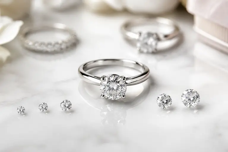 婚約指輪のダイヤの大きさはどれくらいがいい？後悔しない選び方を解説 