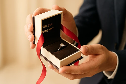 プロポーズ用リング