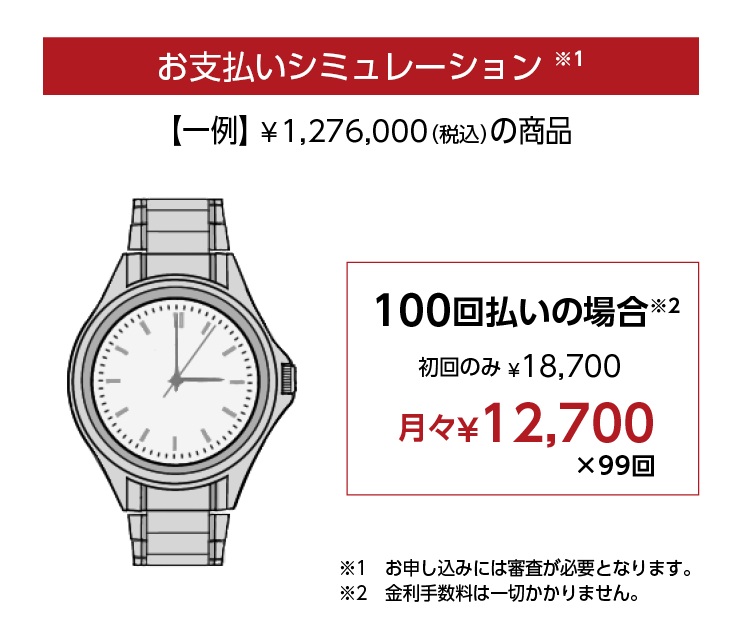 お支払いシミュレーション