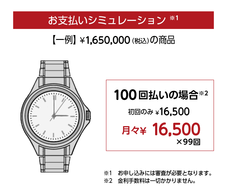 お支払いシミュレーション